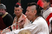 Highlight for album: 1680 Fur Trade Event at Ganondagan State Historic site - photos by Geoffrey Harding