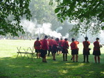 Rear rank fires
