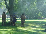 The marines advance on the rangers