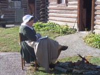 Highlight for album: 2007 woodsmen at Fort Boonesborough