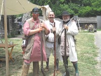 Highlight for album: June 2007 Muster at Ft Boonesborro