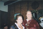 Anita and Michael,with Walt King "TOW" in the background.